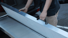 TRAVERSE™ Singlefold Edgeless Portable Ramp By EZ-Access